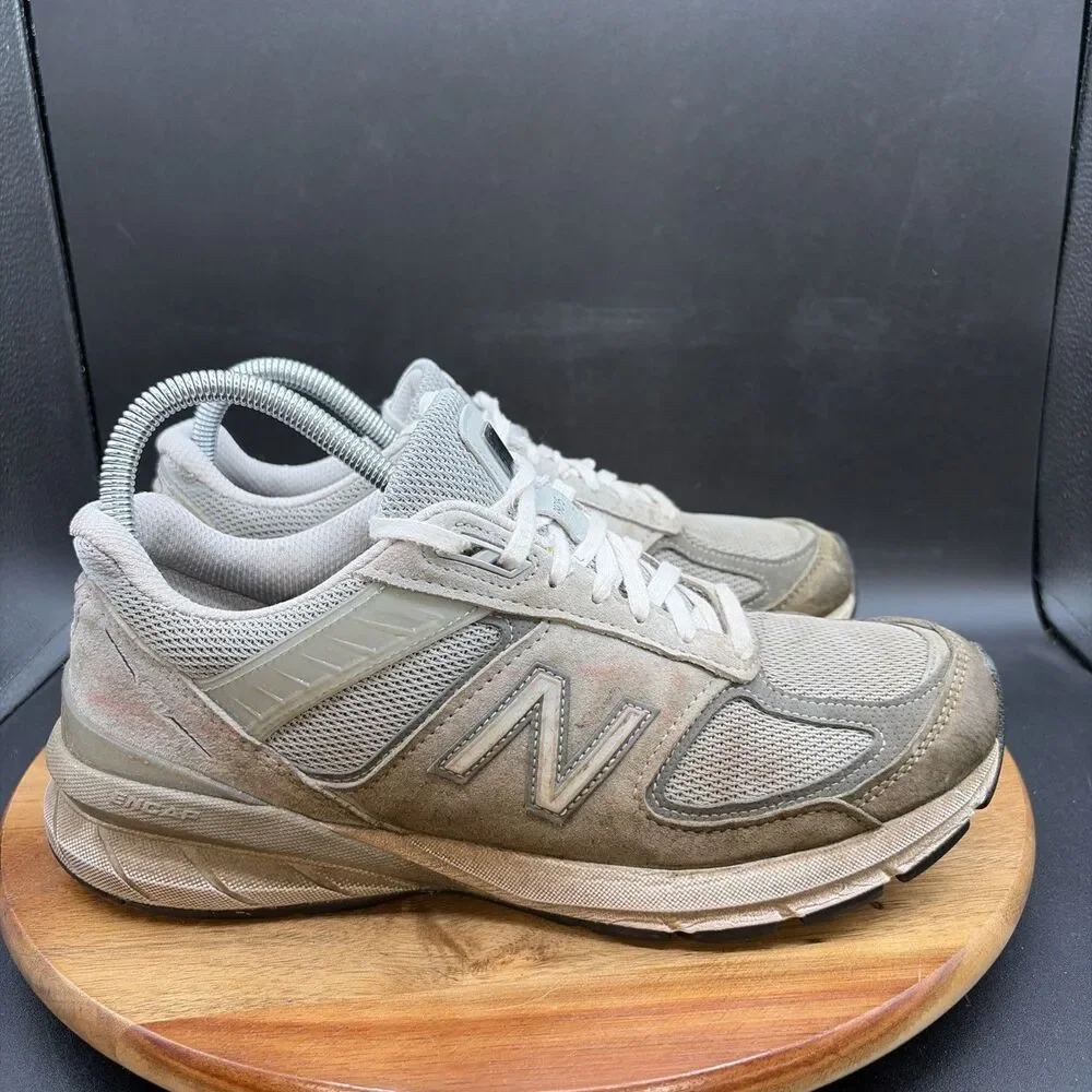 New Balance 990v5 Womens Size 8.5 Running Shoes Castlerock Sneakers USA Made